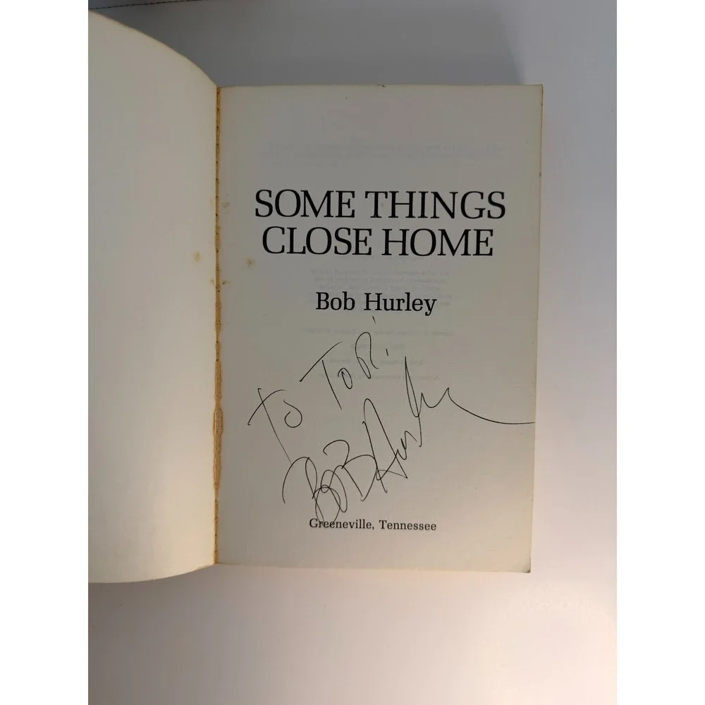 Some Things‎ Close Home by Bob Hurley Paperback Southern Stories Essays Vintage